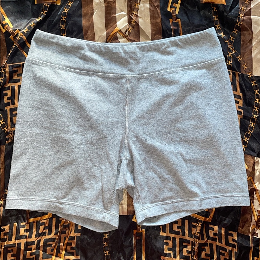 Grey Biker Shorts